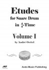 Etüden für Snare-Drum im 4/4-Takt Band 1